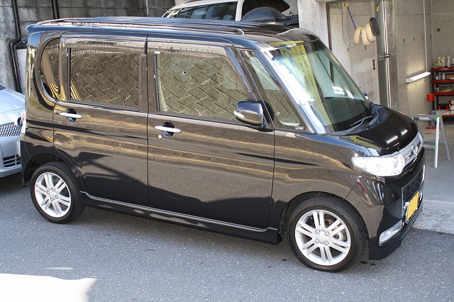 キューブにガラスコーティング(スタンダード)＆水垢除去