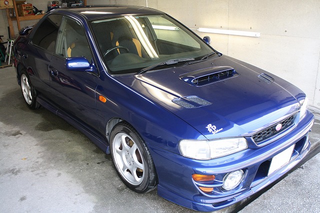 インプレッサにガラスコーティング(スタンダード)＆室内清掃