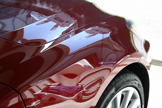 レクサスISにガラスコーティング(スタンダード)