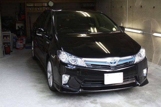 フリードにガラスコーティング(プレミアム)