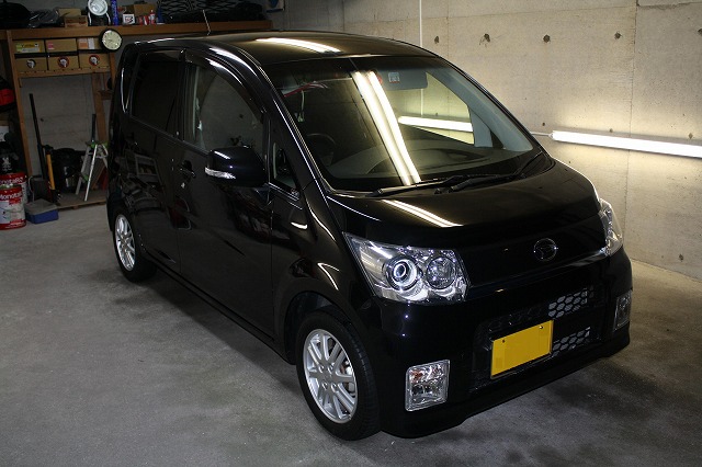 フリードにガラスコーティング(プレミアム)