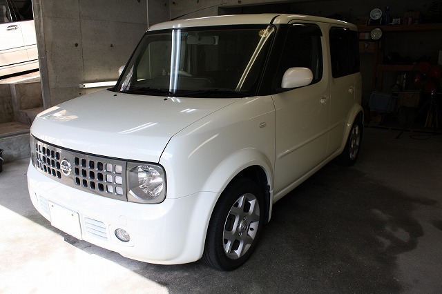 キューブにガラスコーティング(スタンダード)＆水垢除去