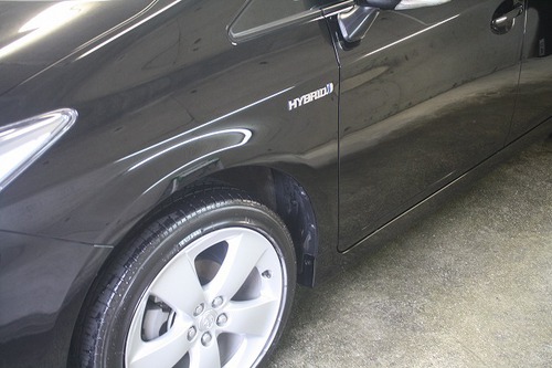 カローラフィールダ―にガラスコーティング(プレミアム)＆ガラス全面撥水