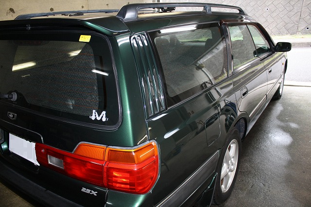 カローラにガラスコーティング(スタンダード)＆鉄粉除去