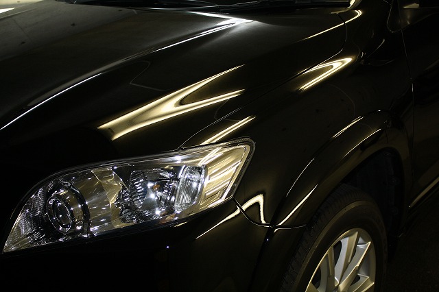 ヴェルファイアにガラスコーティング(プレミアム)