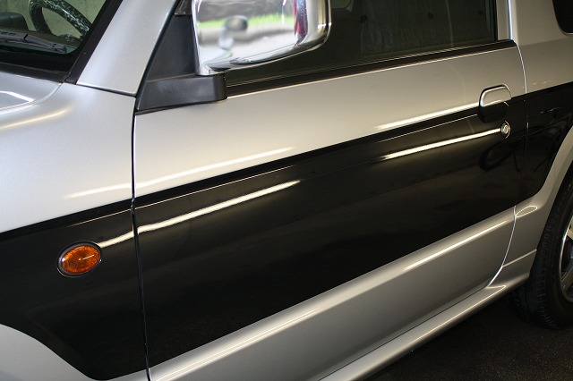 バモスにガラスコーティング(プレミアム)