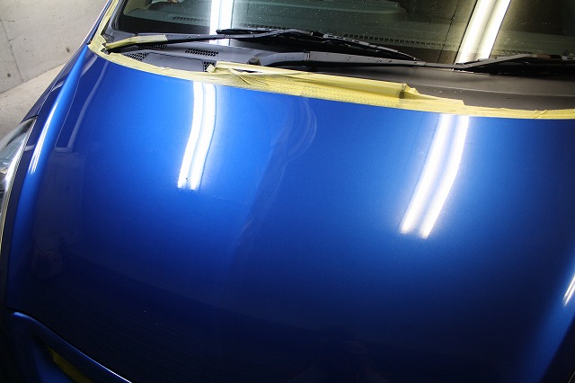 フィットシャトルにガラスコーティング(スタンダード)