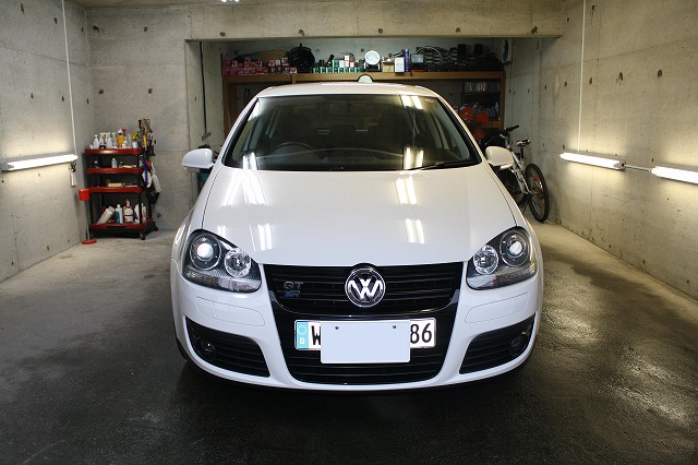 ゴルフにガラスコーティング(プレミアム)