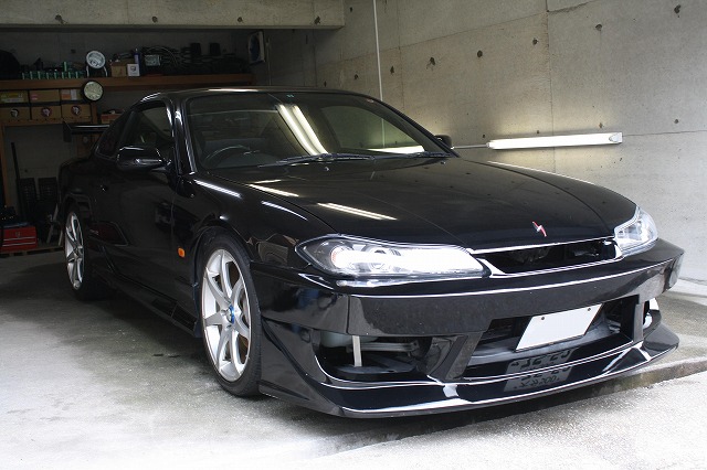 ロードスターにガラスコーティング(スタンダード)