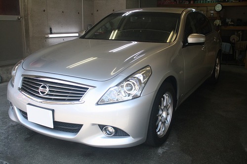 チェロキーにガラスコーティング(プレミアム)