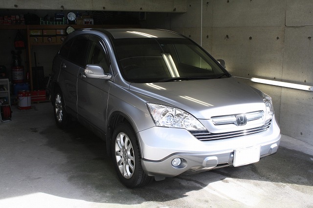 CR-Vにガラスコーティング(スタンダード)