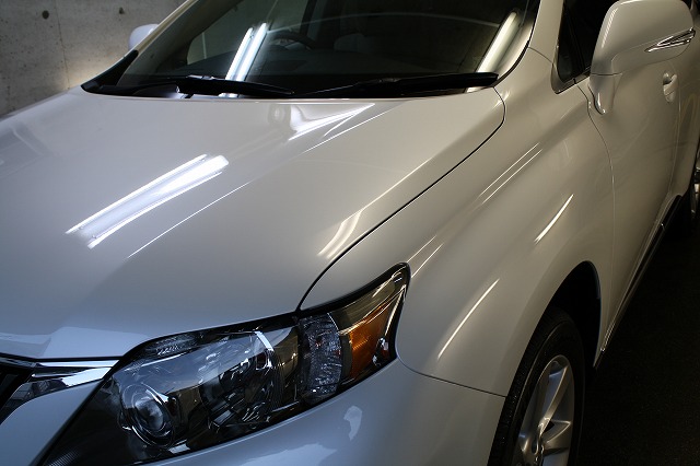 レクサスＲＸにガラスコーティング(プレミアム)＆ホイールコーティング