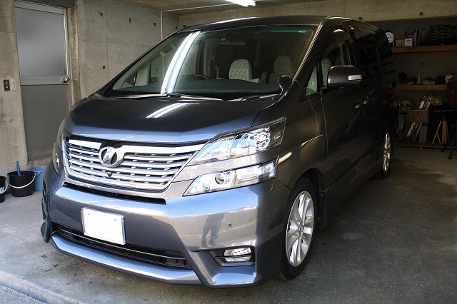 ＢＭＷにガラスコーティング＆水垢除去