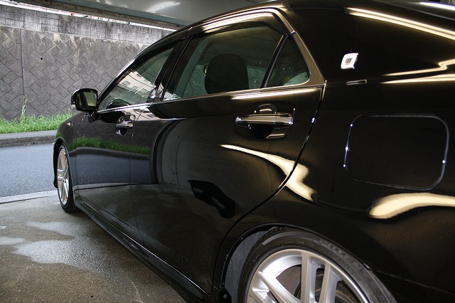 アリストにガラスコーティング(スタンダード)＆ホイールコーティング