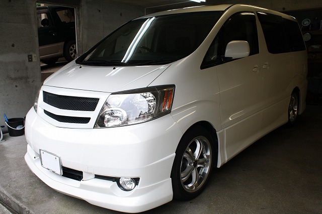 ベンツEクラスにガラスコーティング(プレミアム)