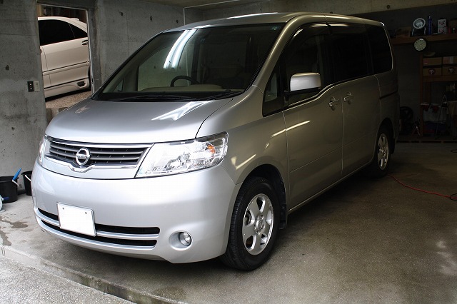 セレナにガラスコーティング(スタンダード)