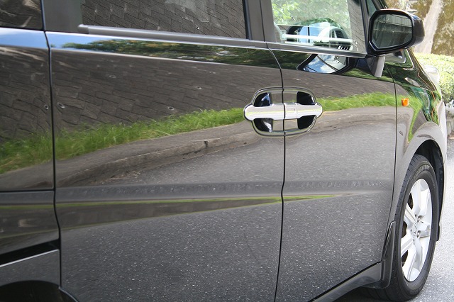 ステップワゴンにガラスコーティング(プレミアム)