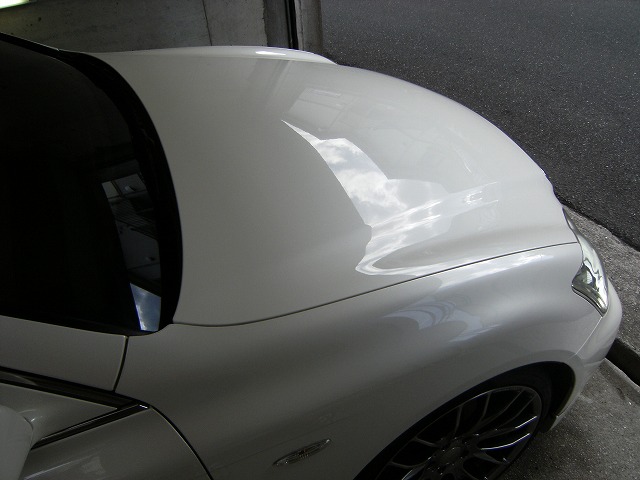 ゴルフWにガラスコーティング(プレミアム)