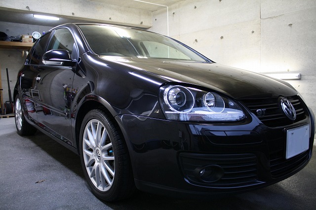 ゴルフにガラスコーティング(プレミアム)