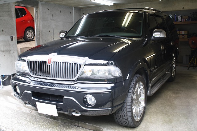 リンカーンにガラスコーティング(スタンダード)