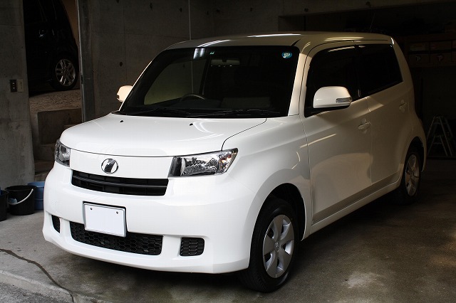 BMWにガラスコーティング