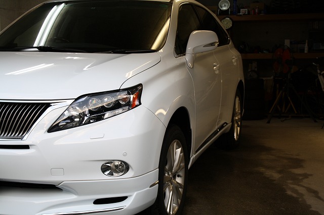 ゼストスパークにガラスコーティング(プレミアム)