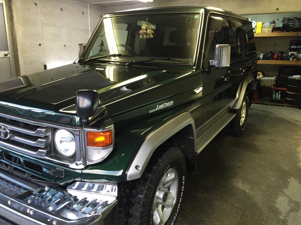 タントにガラスコーティング(プレミアム)