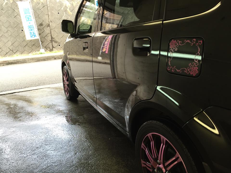 EKワゴンにガラスコーティング(スタンダード)