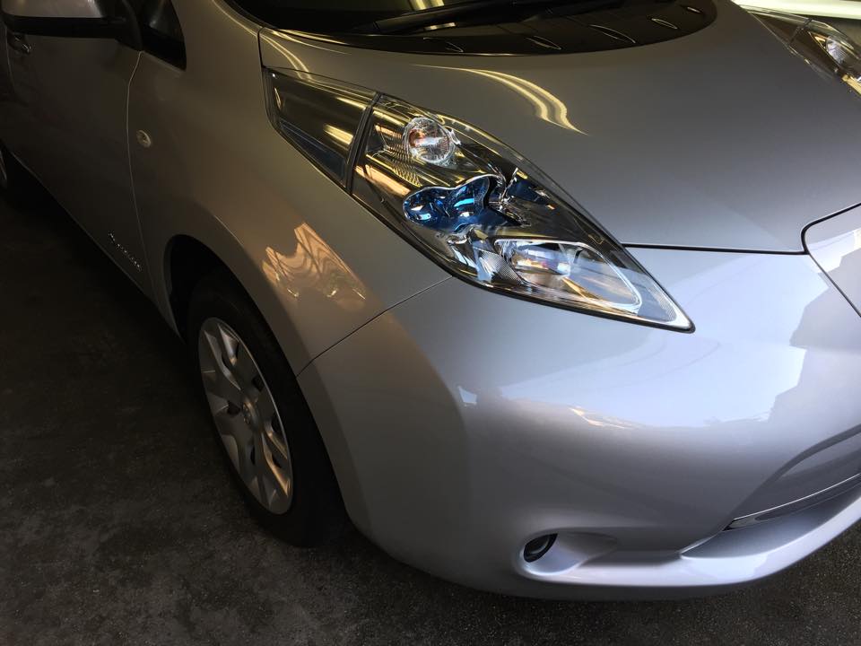 ワゴンRにガラスコーティング(スタンダード)