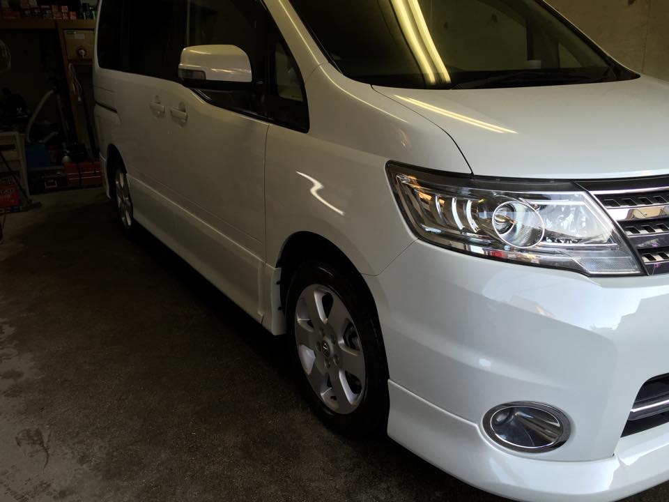 EKワゴンにガラスコーティング(スタンダード)