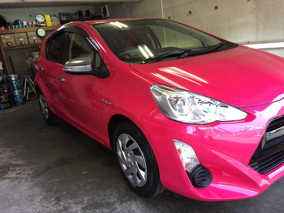 ガラスコーティング施工後の発売年数経過のお車