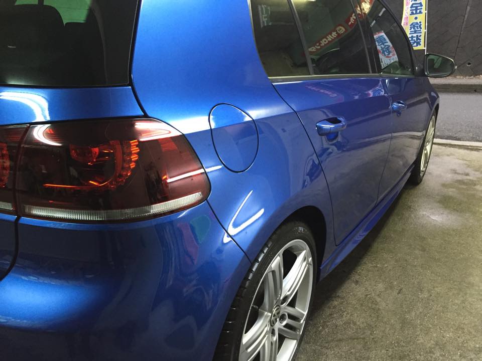 ekワゴンにガラスコーティング（スタンダード）&ガラス超撥水&ホイールコーティング