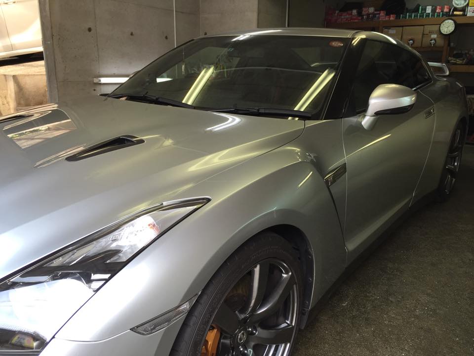 アルファロメオにガラスコーティング（プレミアム）