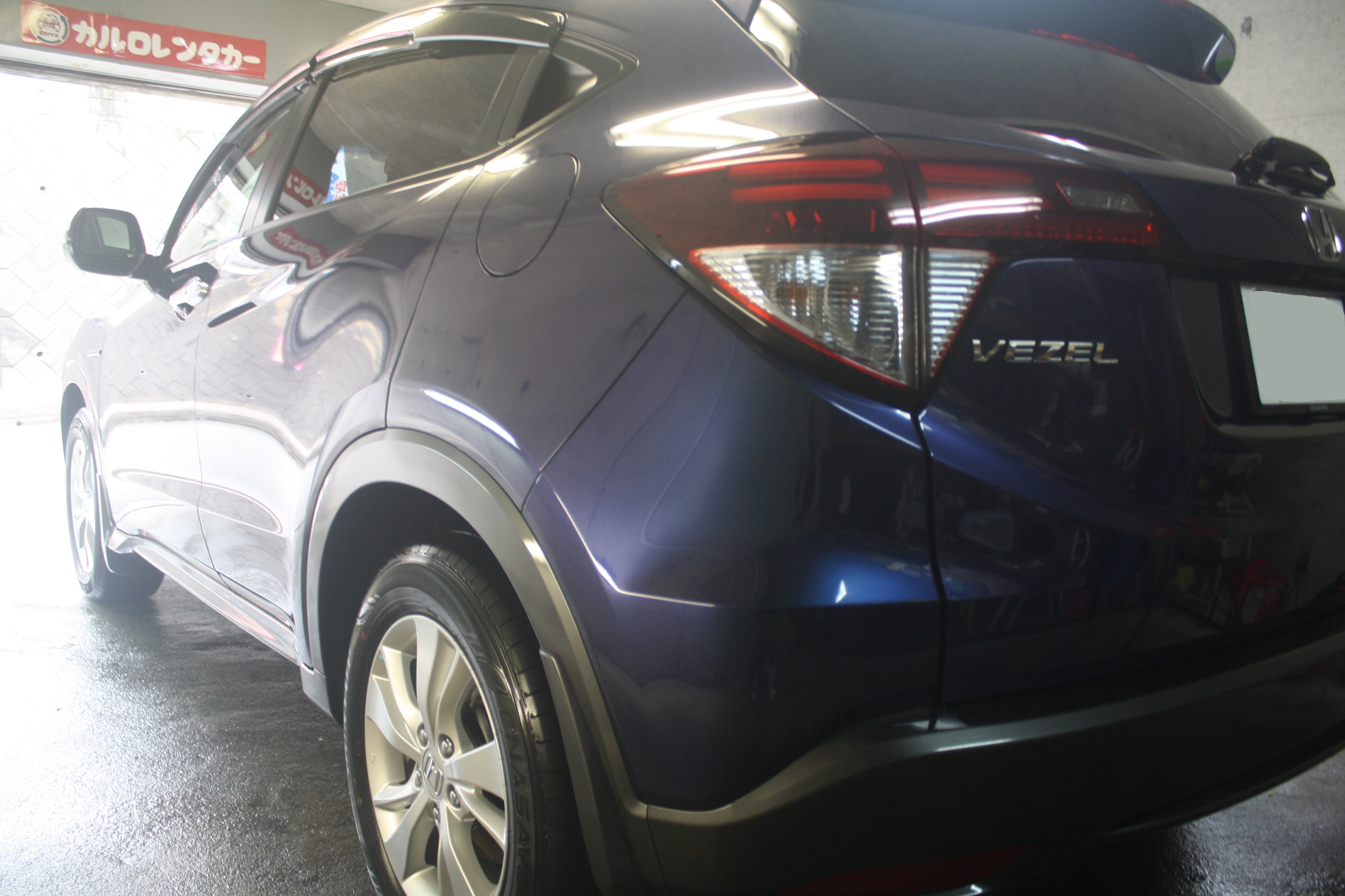 ロードスターにガラスコーティングプレミアム