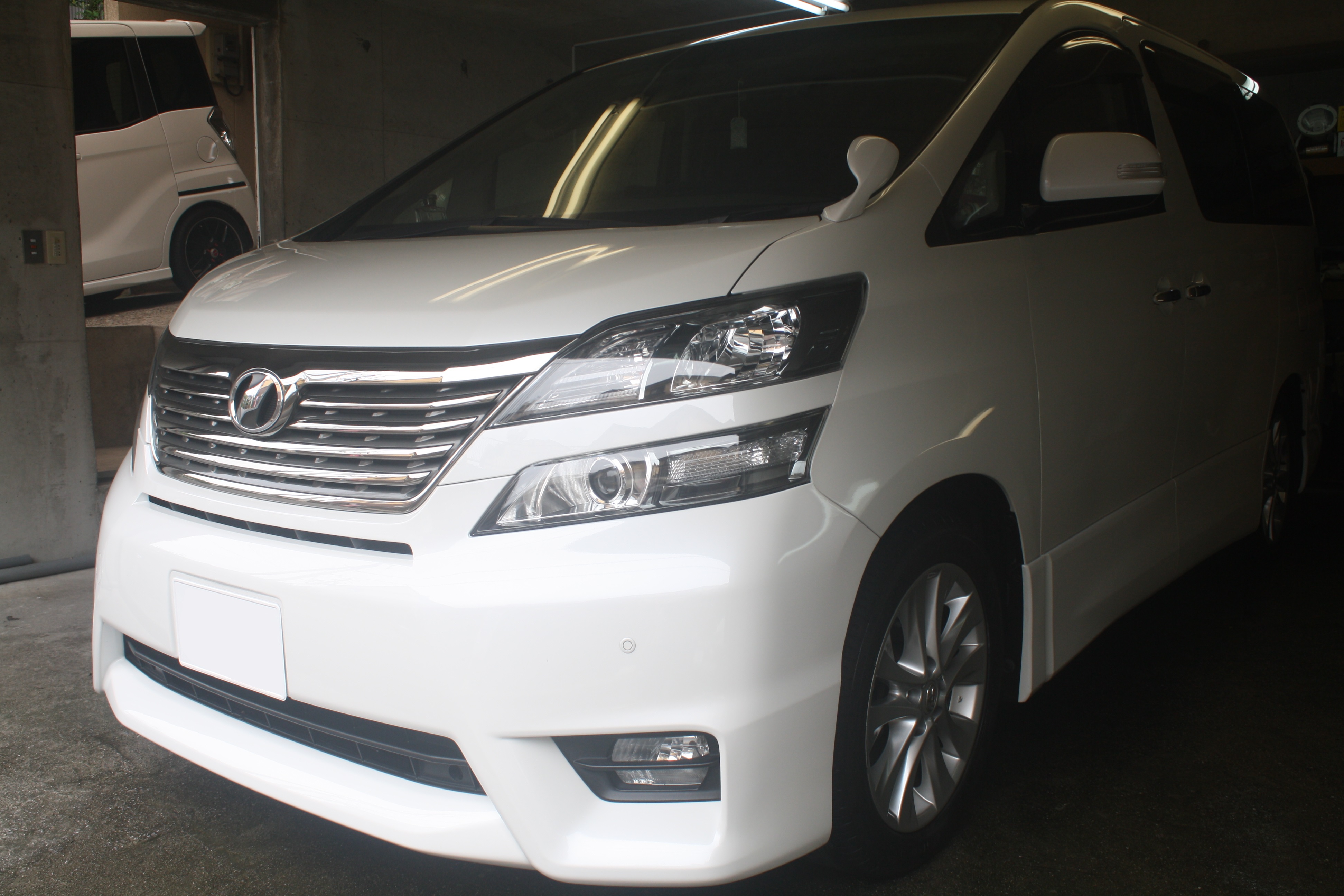 ロードスターにガラスコーティングプレミアム