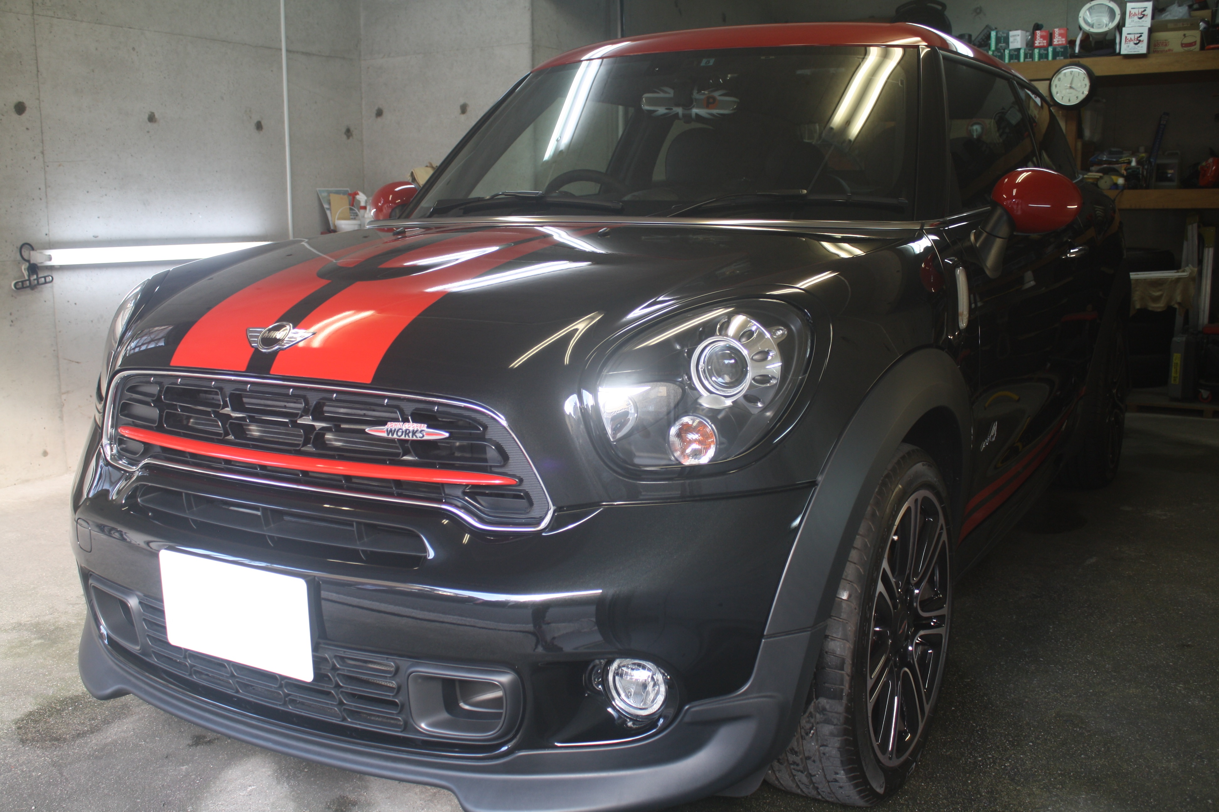 ミニペースマンにガラスコーティングプレミアム