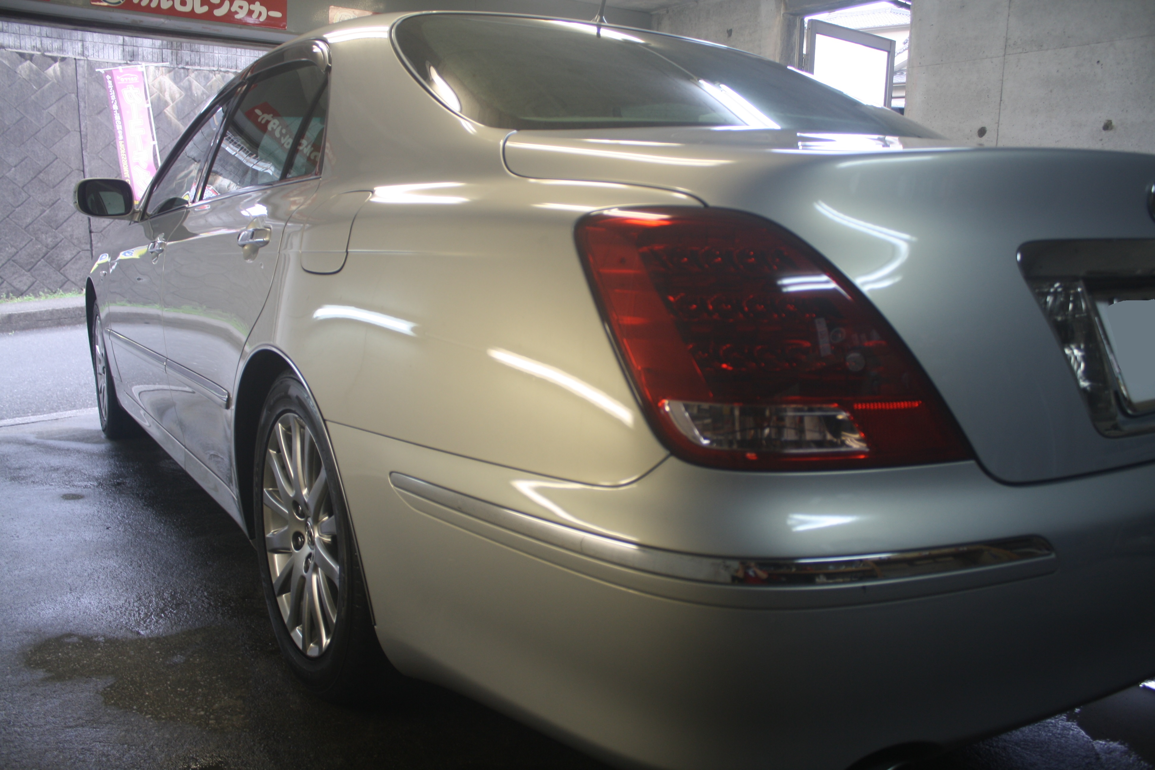 ステップワゴンにガラスコーティング　プレミアム